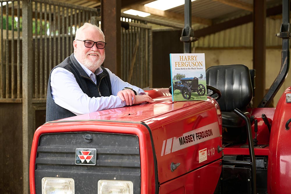 John Barron has penned a new book about the life of Harry Ferguson